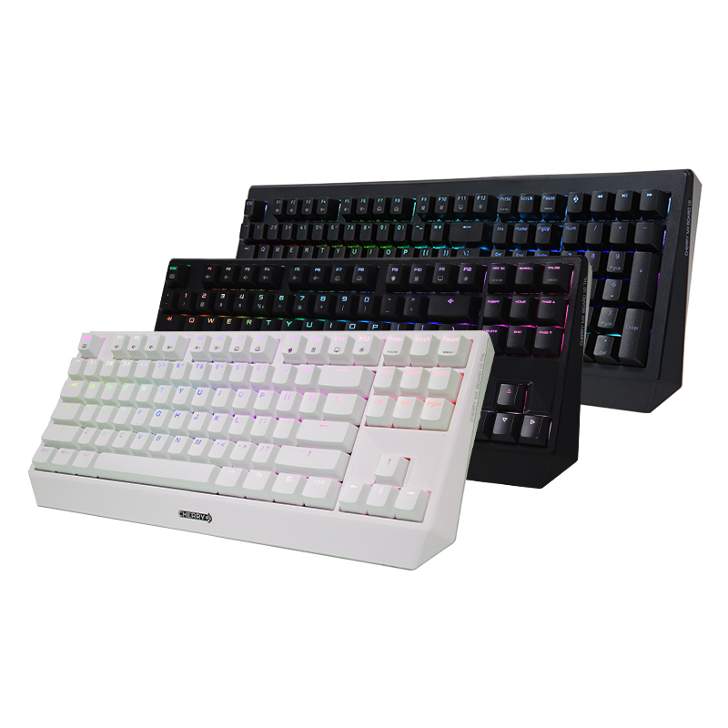 樱桃CHERRY MX 1.0电竞游戏RGB机械键盘87/108键黑轴红轴青轴茶轴