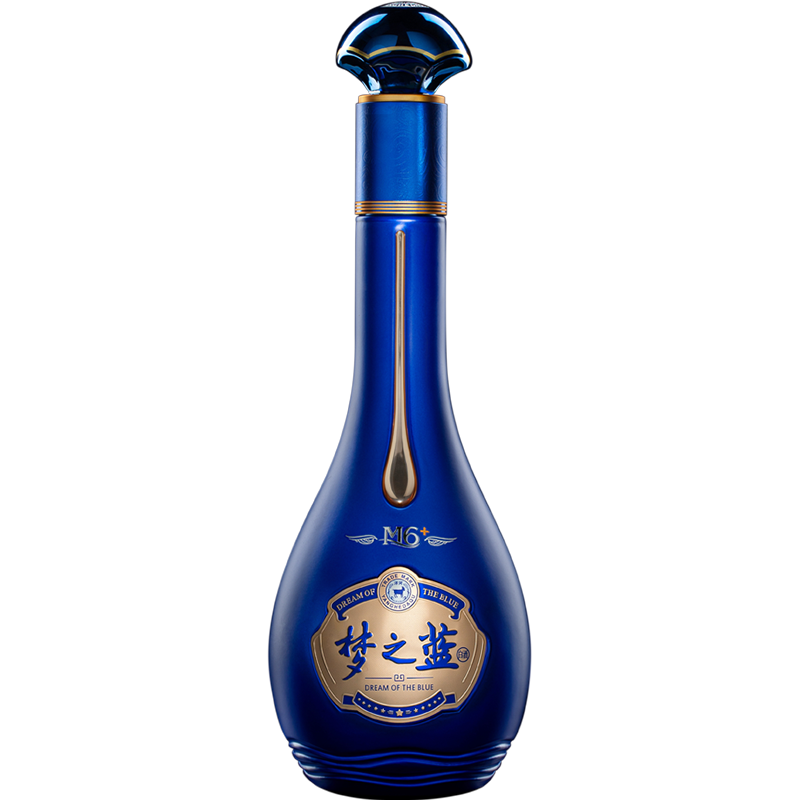 【年货选洋河】洋河蓝色经典绵柔白酒 梦之蓝M6+ 52度 550ML