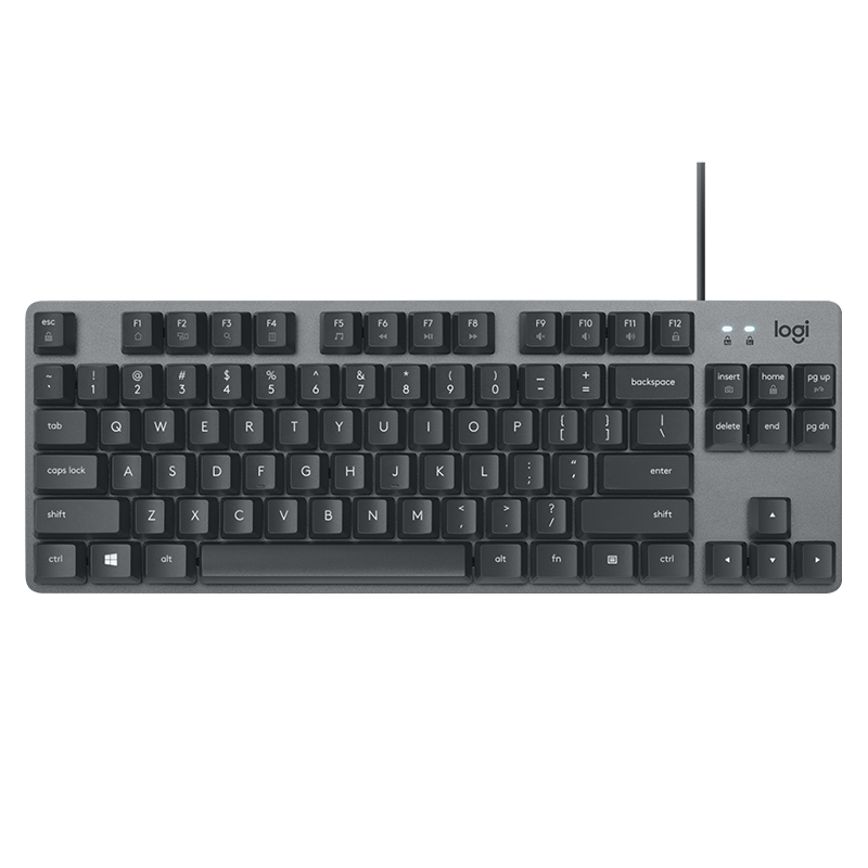 罗技（Logitech）K835机械键盘 有线键盘 游戏办公键盘 红轴