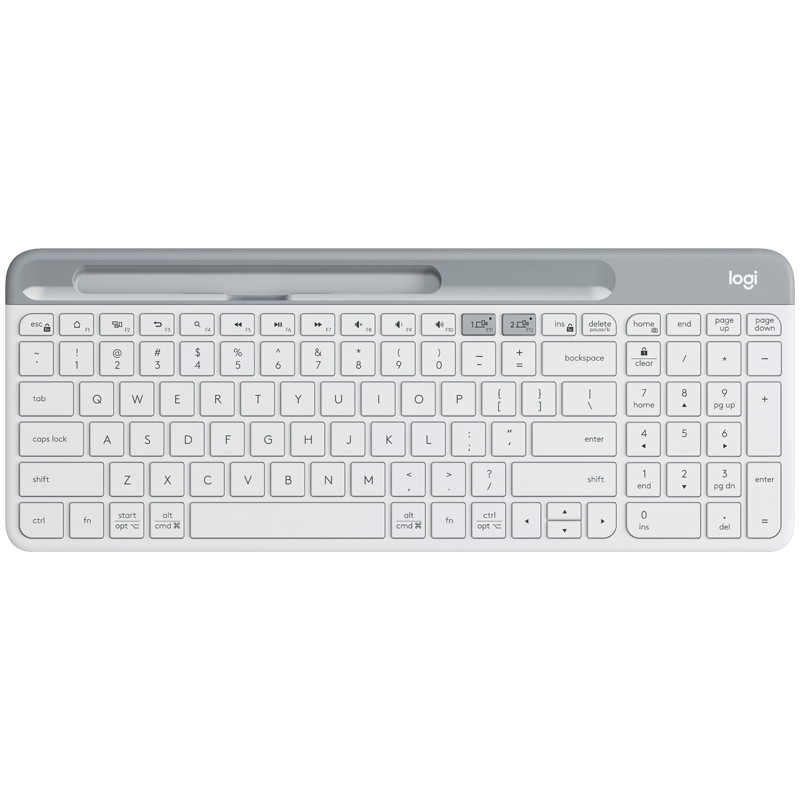 罗技K580无线蓝牙键盘带手机支架