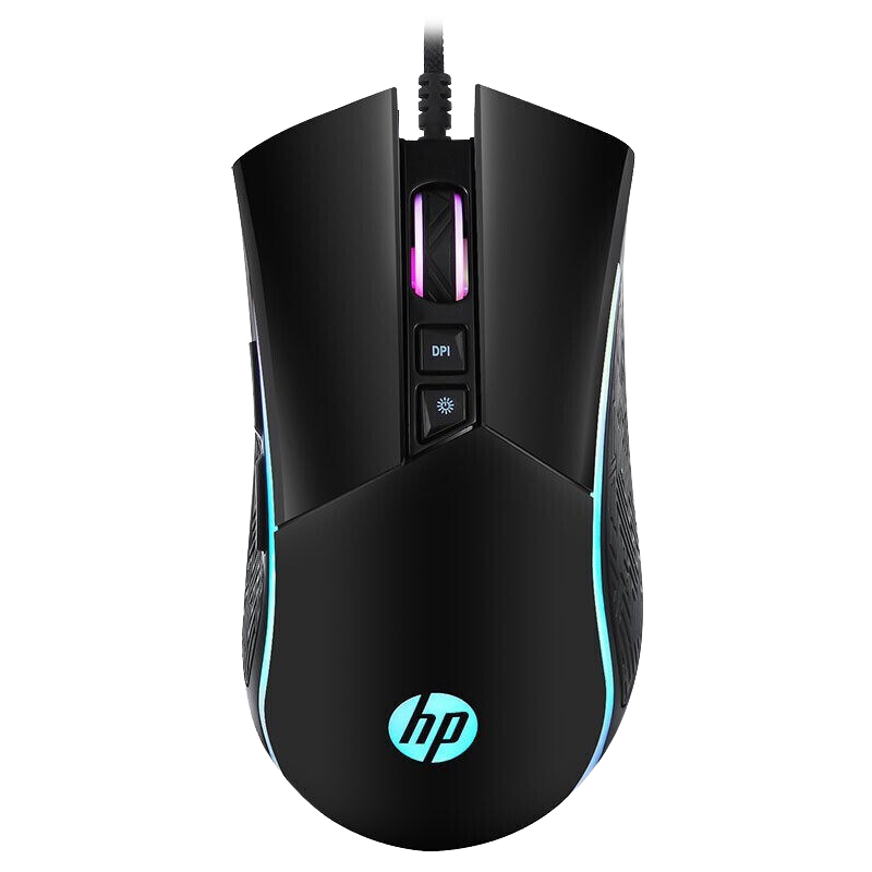 惠普（HP）M220 黑色微 鼠标 有线鼠标 电竞游戏鼠标 办公鼠标