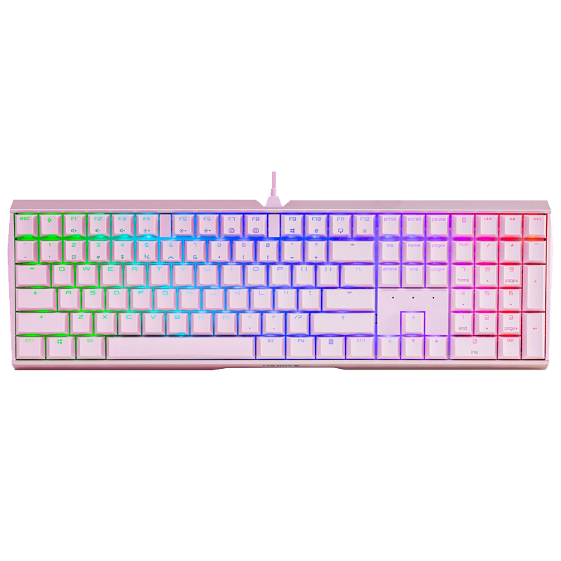 樱桃 MX3.0S RGB G80-3874HSAEU-9机械键盘(青轴)