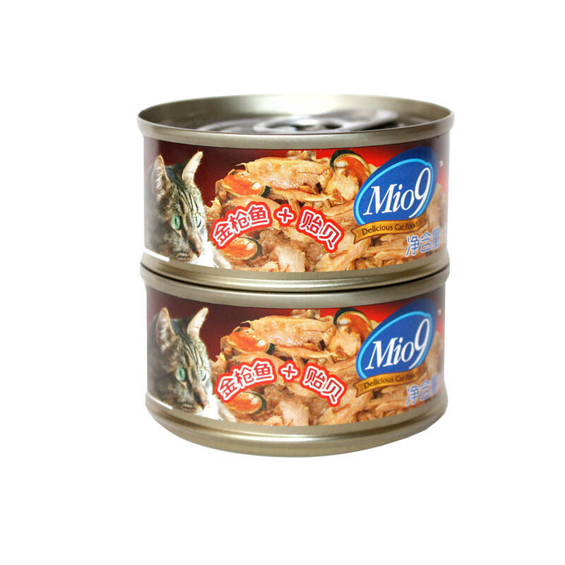 Mio9 金枪鱼和贻贝猫罐头
