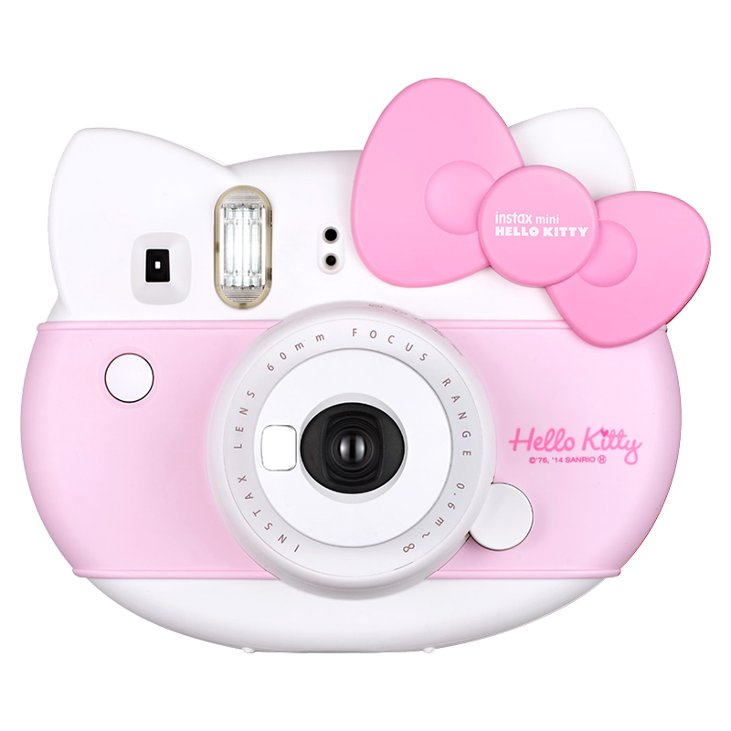 富士 粉色可爱猫型相机