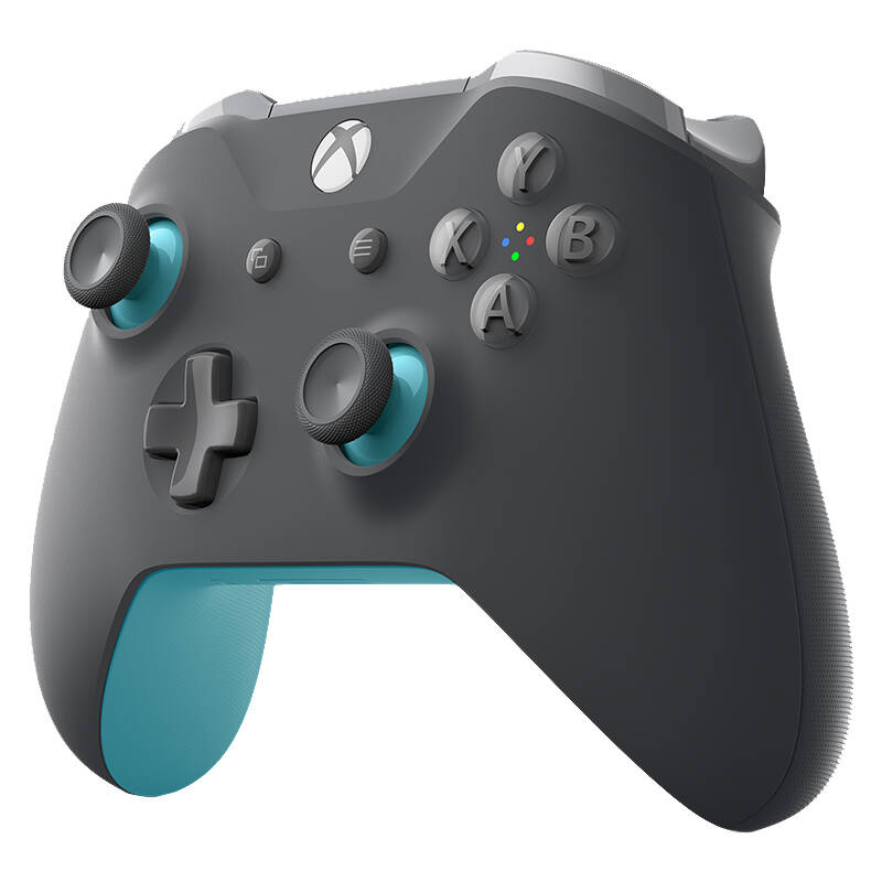 微软 Xbox无线手柄蓝灰色