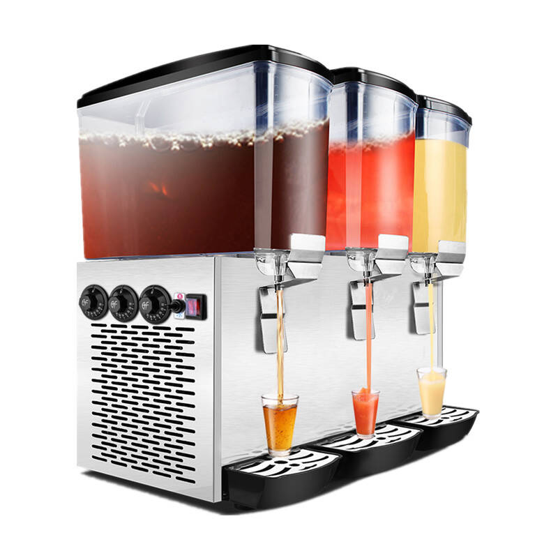 德玛仕饮料机商用双缸果汁机