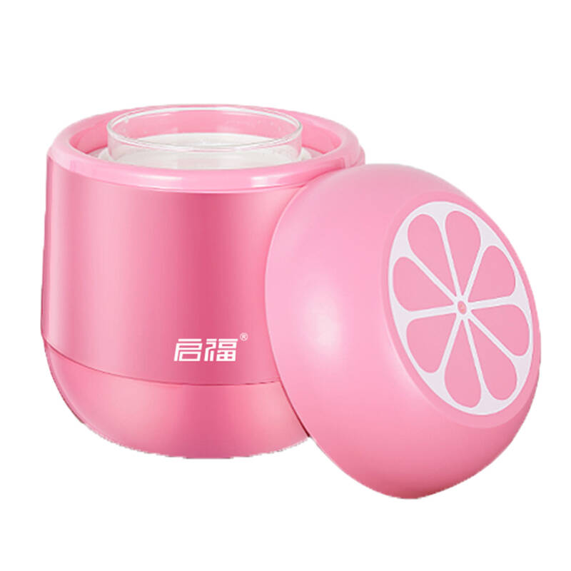 启福电器 家用大容量粉色酸奶机