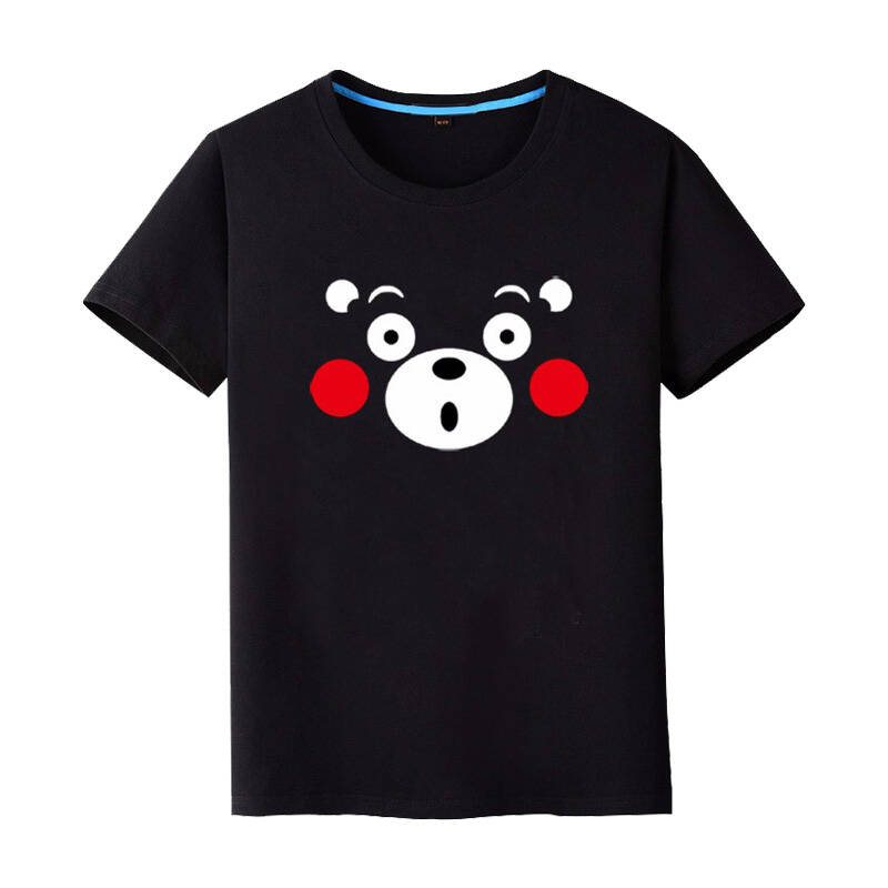 熊本熊环保印染圆领T恤