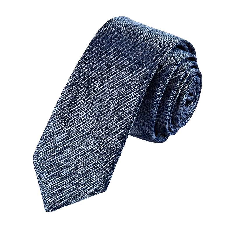 卡帝乐鳄鱼 蓝色斜纹领带