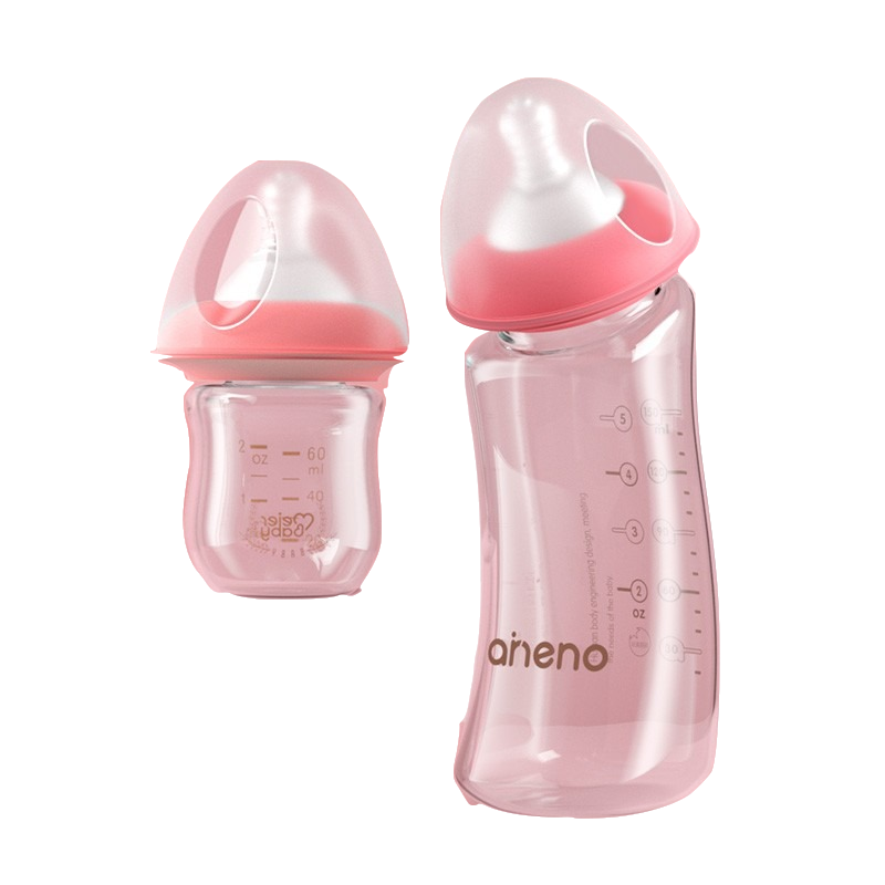 恩尼诺 新生儿玻璃奶瓶套装