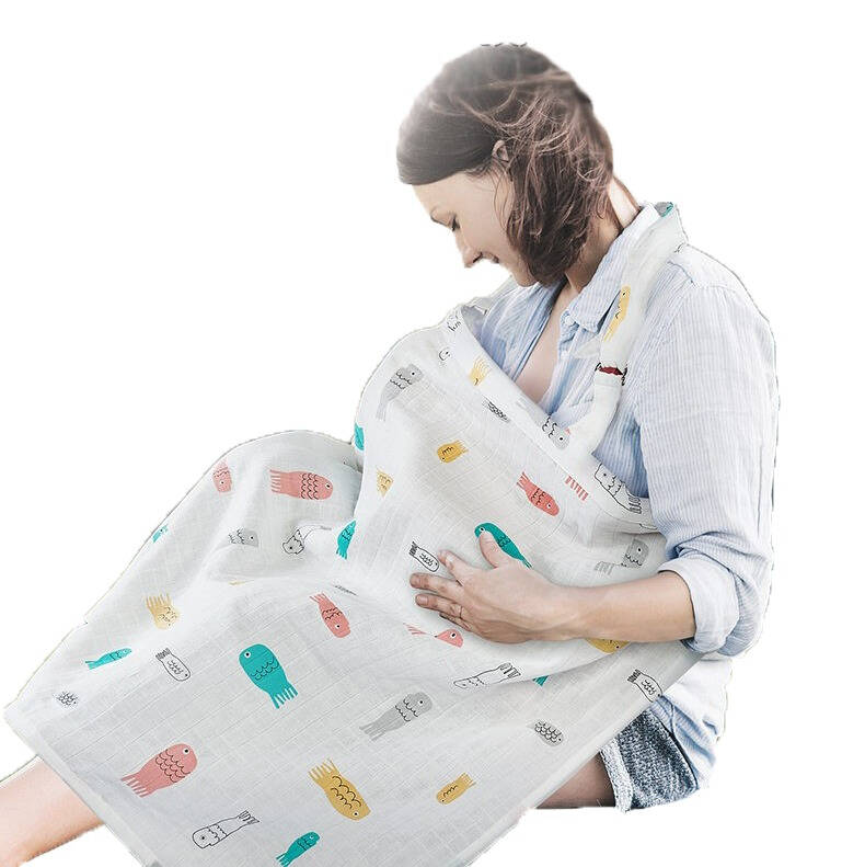 babycare 精梳棉哺乳巾
