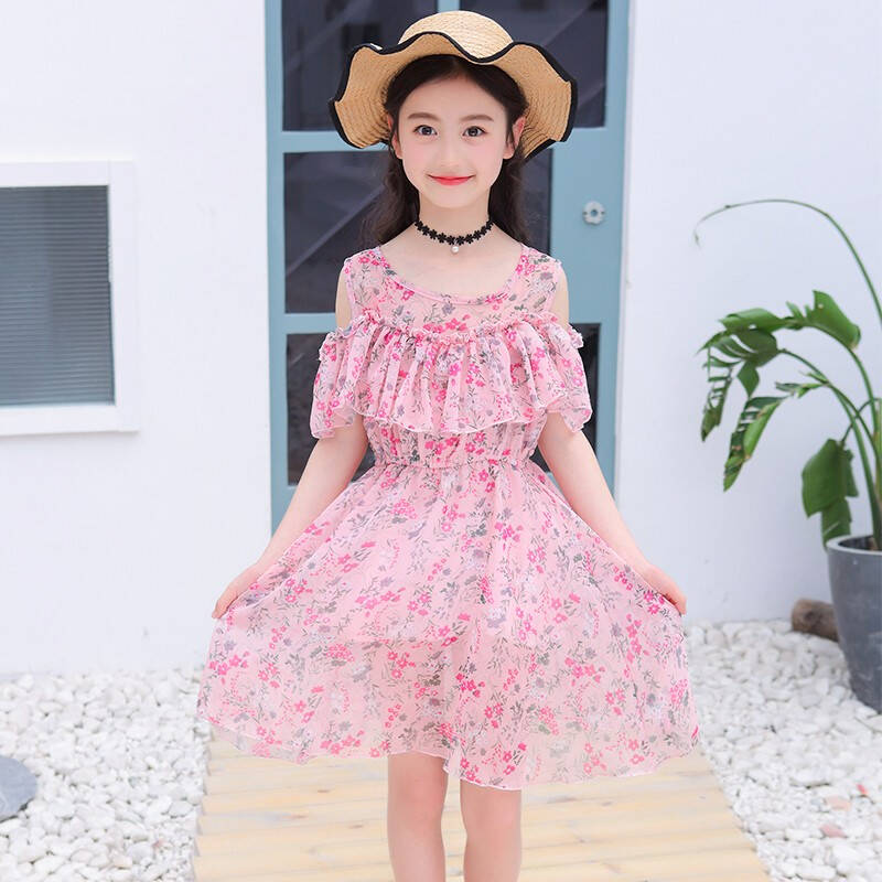 果邦 夏季新款韩版儿童纱裙