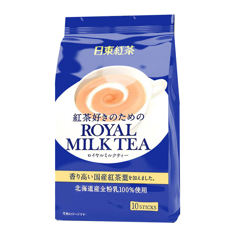 日本进口袋装奶茶粉