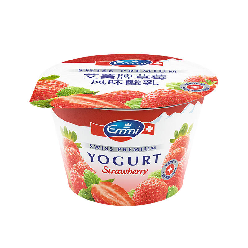 艾美 草莓口味酸奶