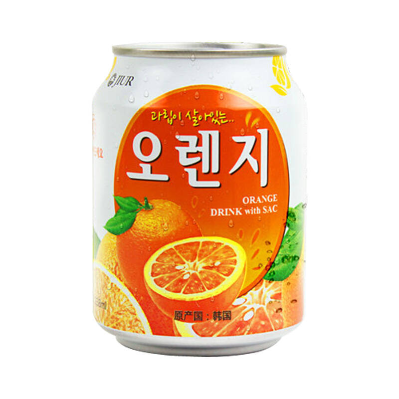 九日 韩国原装进口橙汁