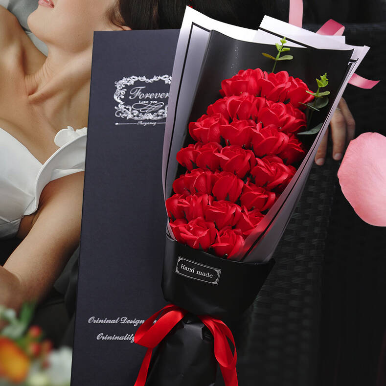 妇女节情人节花束礼盒