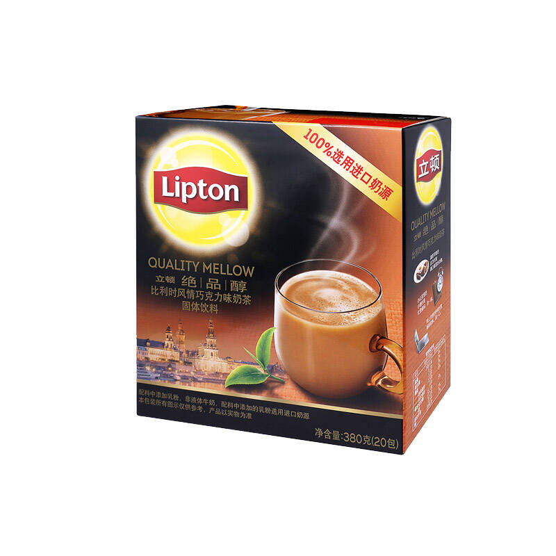 立顿 比利时风情巧克力味奶茶