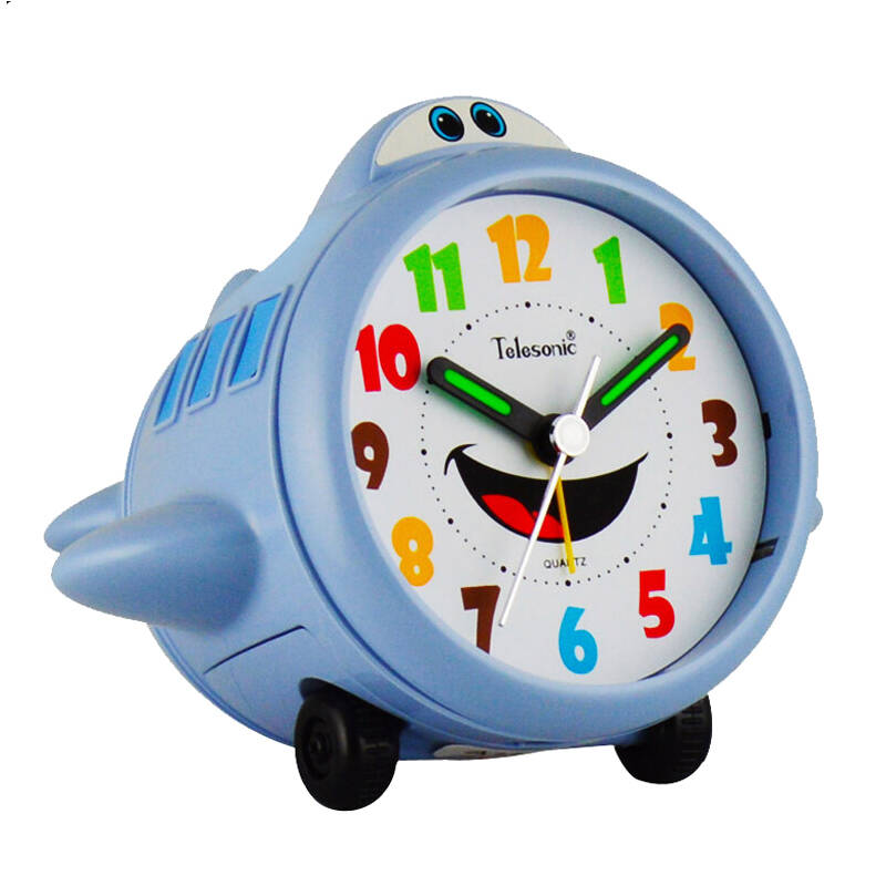 天王星 飞机创意学生时钟