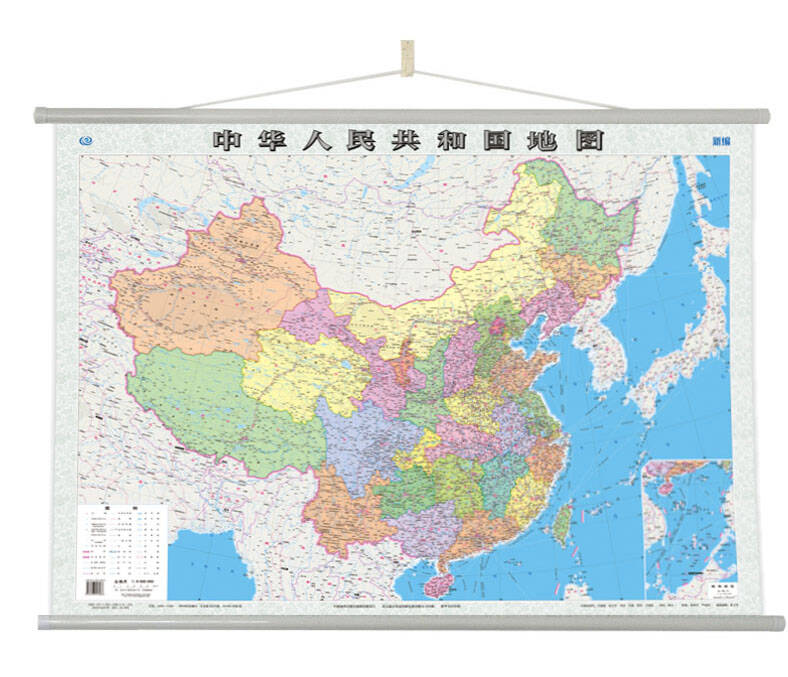 中华人民共和国地图 专业挂图