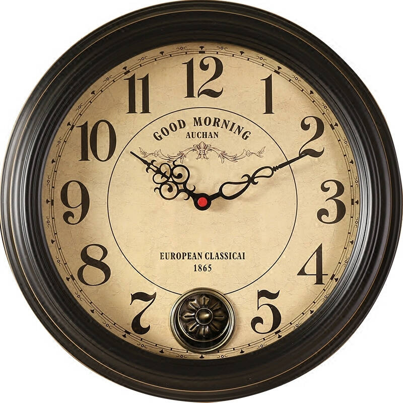 橡树庄园欧式机械钟表