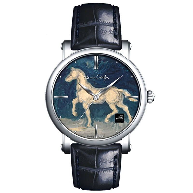 梵高3D油画马的石膏像腕表