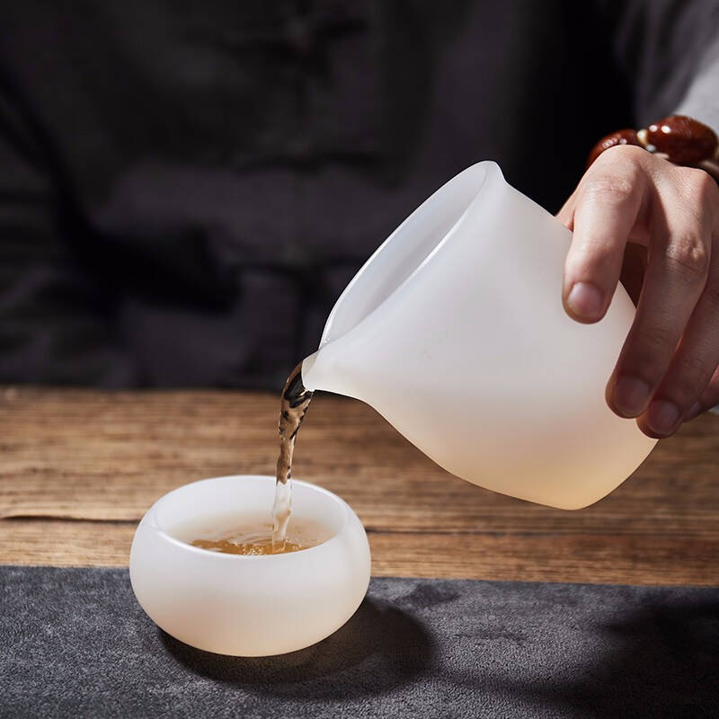 容山堂 琉璃玉瓷茶杯