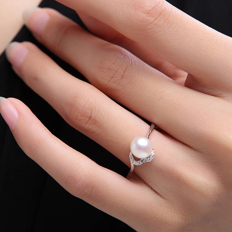 爱芙尔 天然淡水珍珠戒指