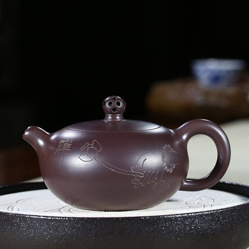 紫砂王朝 宜兴紫砂 手工茶壶
