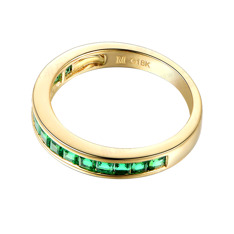 米莱珠宝 祖母绿戒指