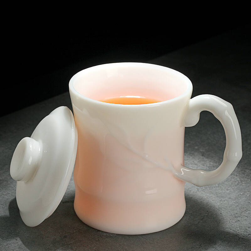 贰号 手工白瓷茶杯