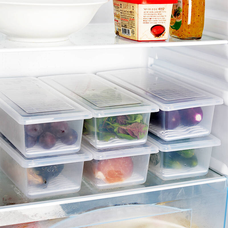 百露 冰箱收纳厨房蔬菜保鲜盒