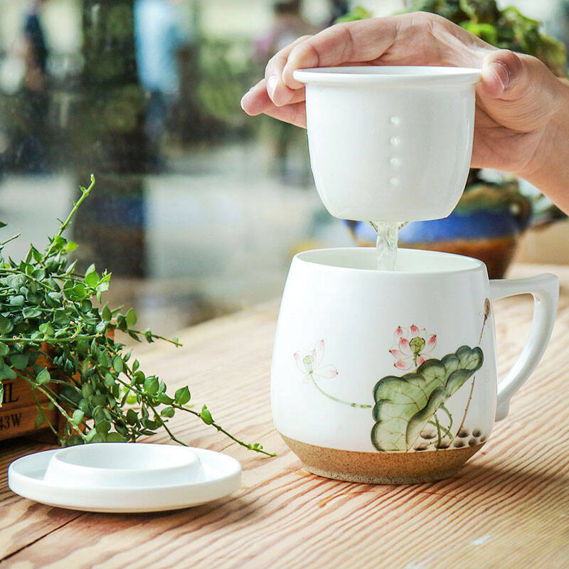 享礼 手绘 陶瓷茶杯