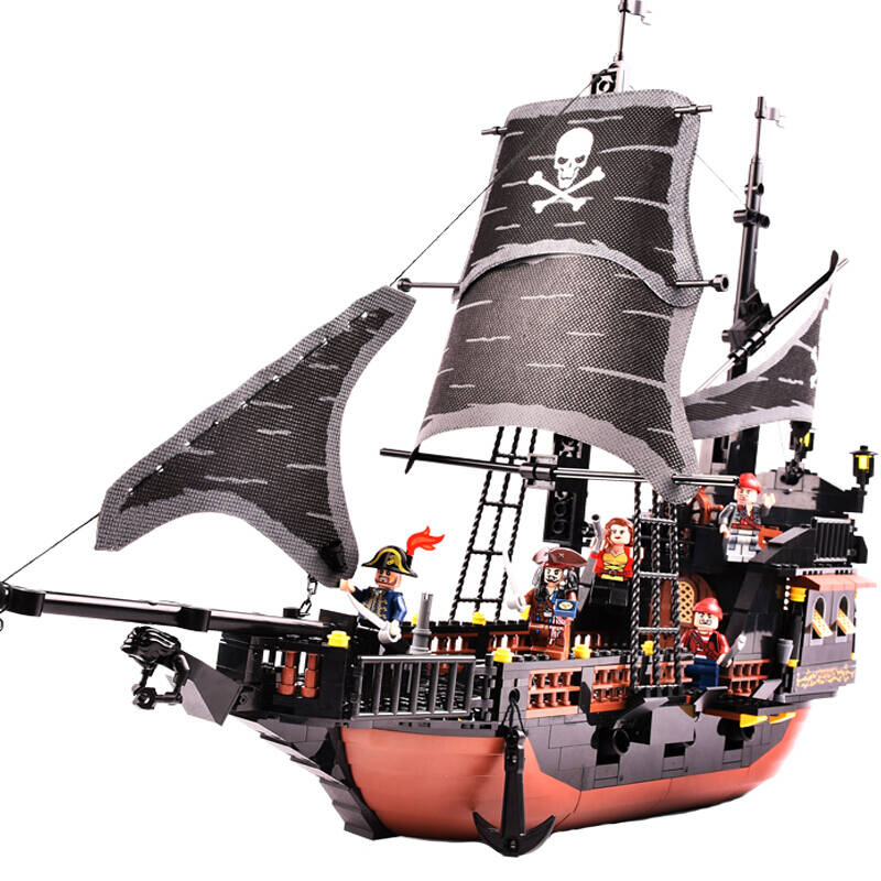 古迪 加勒比海盗船拼装玩具