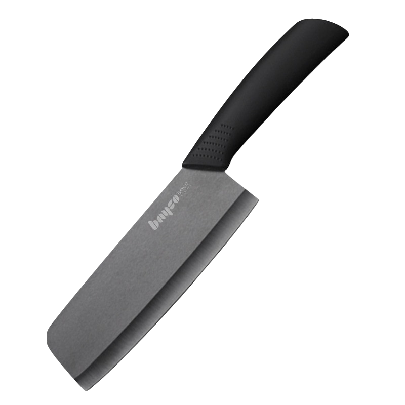 拜格  黑刃陶瓷中式菜刀