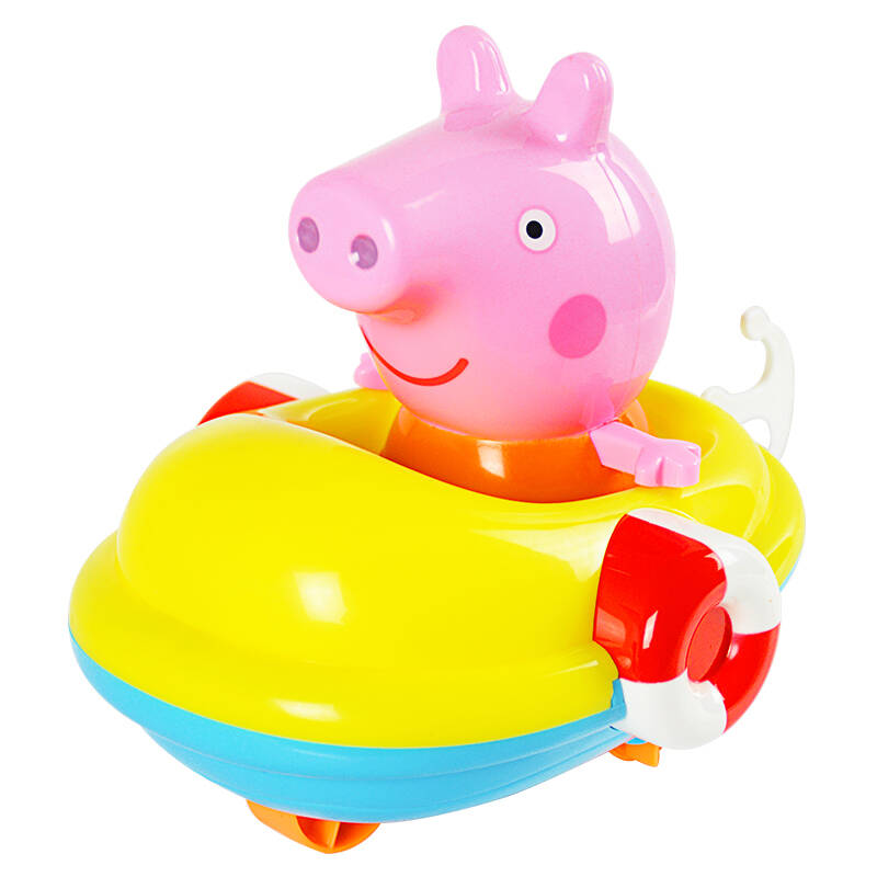 贝芬乐 小猪佩奇拉线小船玩具