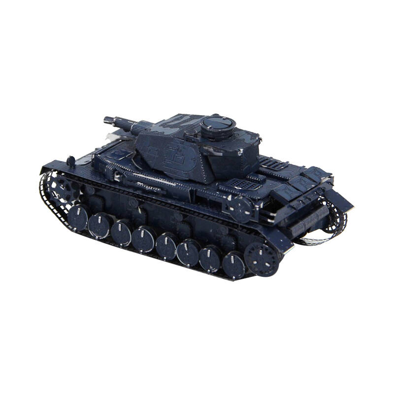 智扣 金属坦克拼插模型