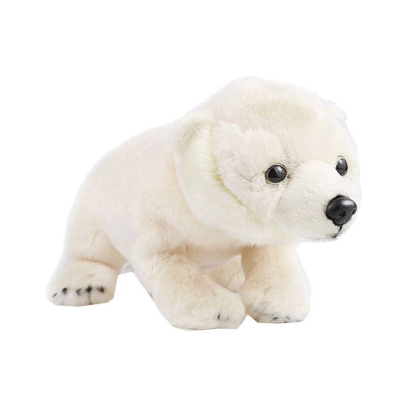 国家地理 北极熊毛绒玩偶