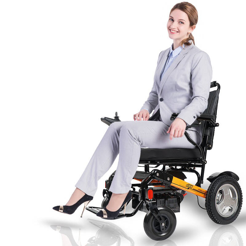 金百合 便携折叠锂电池轮椅