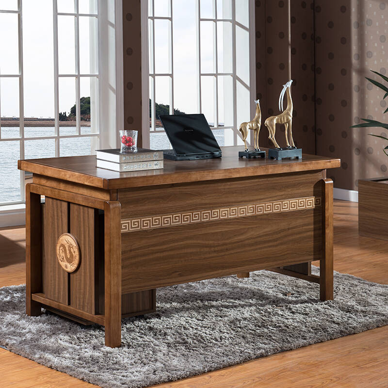 中格家具 实木中式书桌