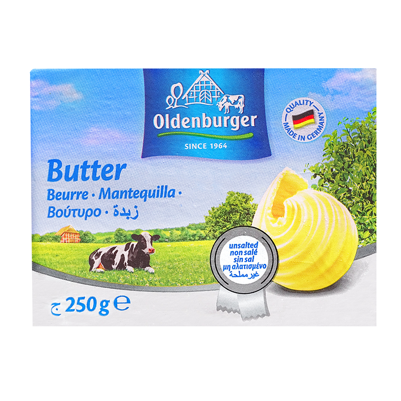 欧德堡 动物黄油德国烘焙原料