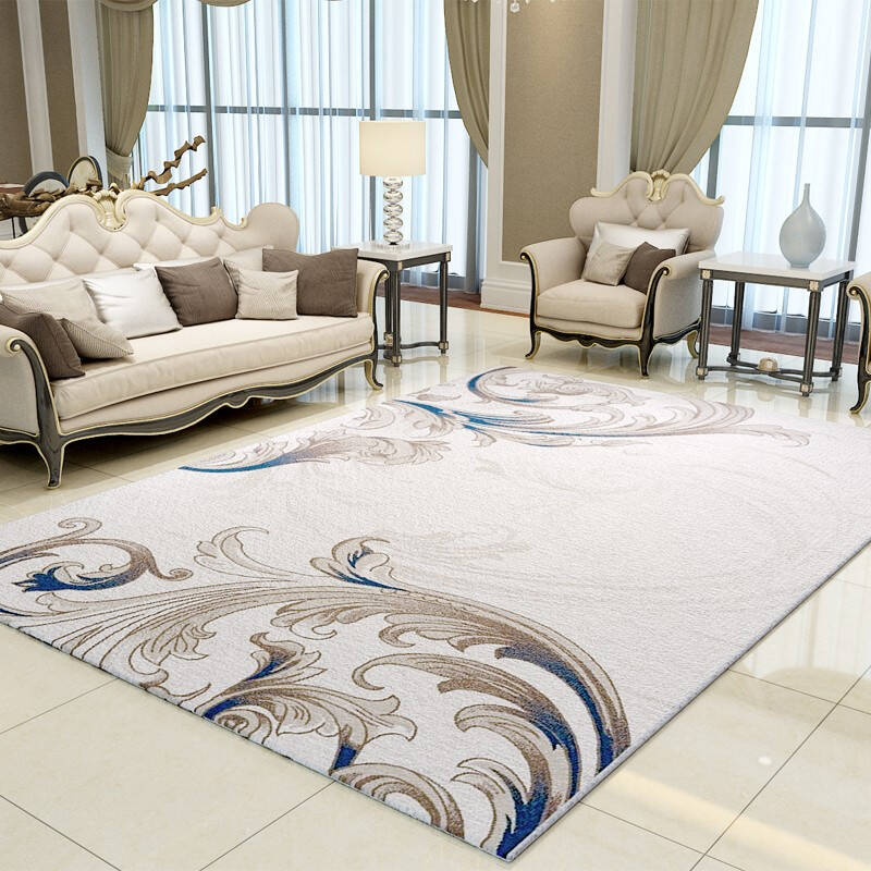 瑰丽易秀客厅美式地毯