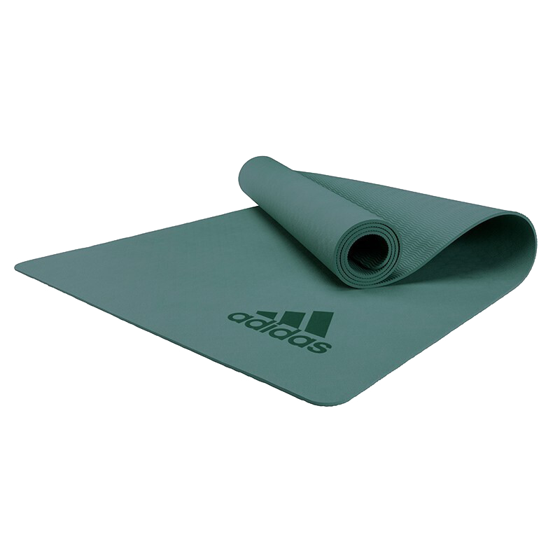 阿迪达斯 绿色滑运动瑜伽垫