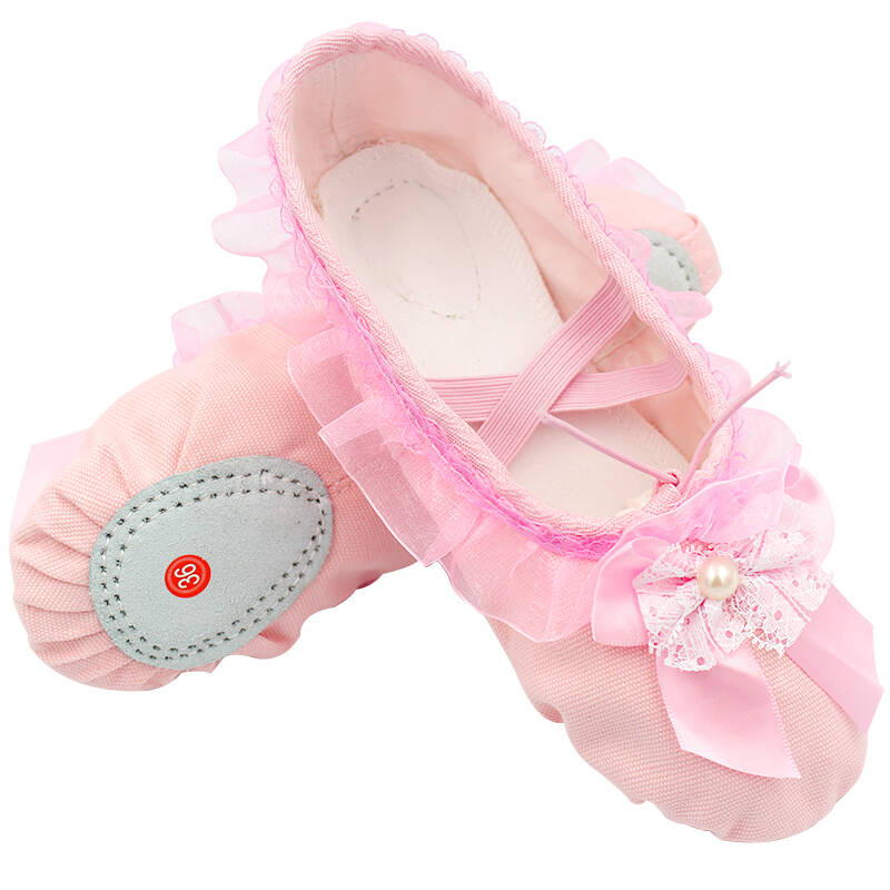 Gluec珍珠芭蕾舞鞋
