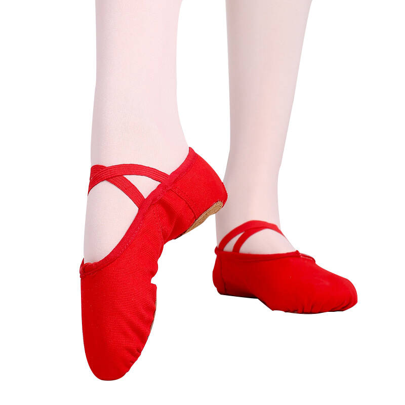 梦多福棉质芭蕾舞鞋