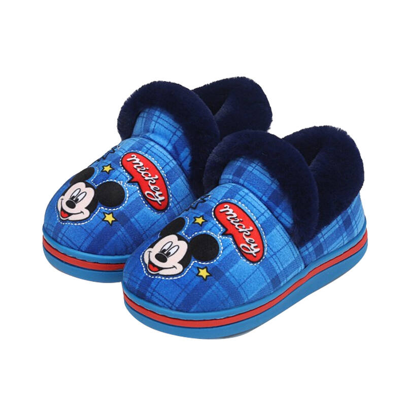 迪士尼 可爱儿童棉鞋
