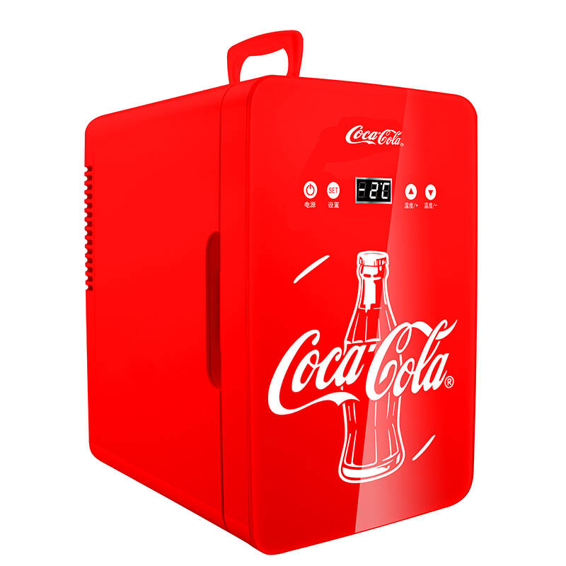 可口可乐6升可调温车载冰箱暖箱