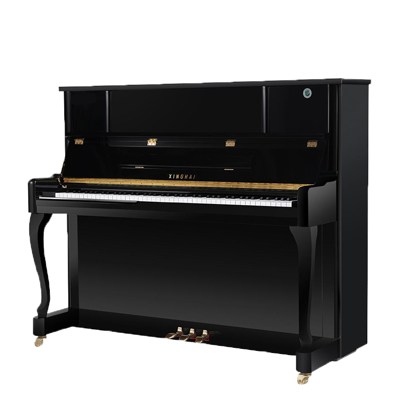 星海 经典黑色立式钢琴