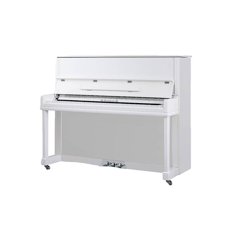 门德尔松 白色全新立式钢琴