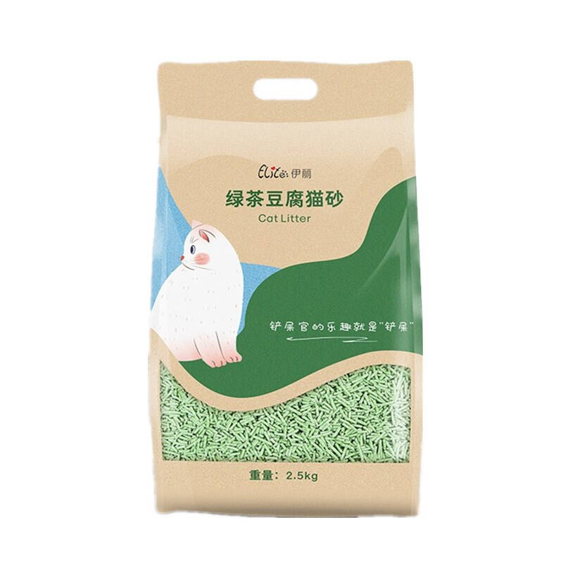 伊丽 绿茶味豆腐猫砂