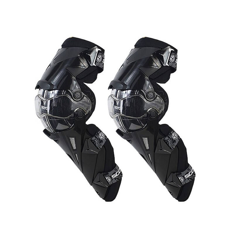 赛羽 护腿关节可活动摩托车护具